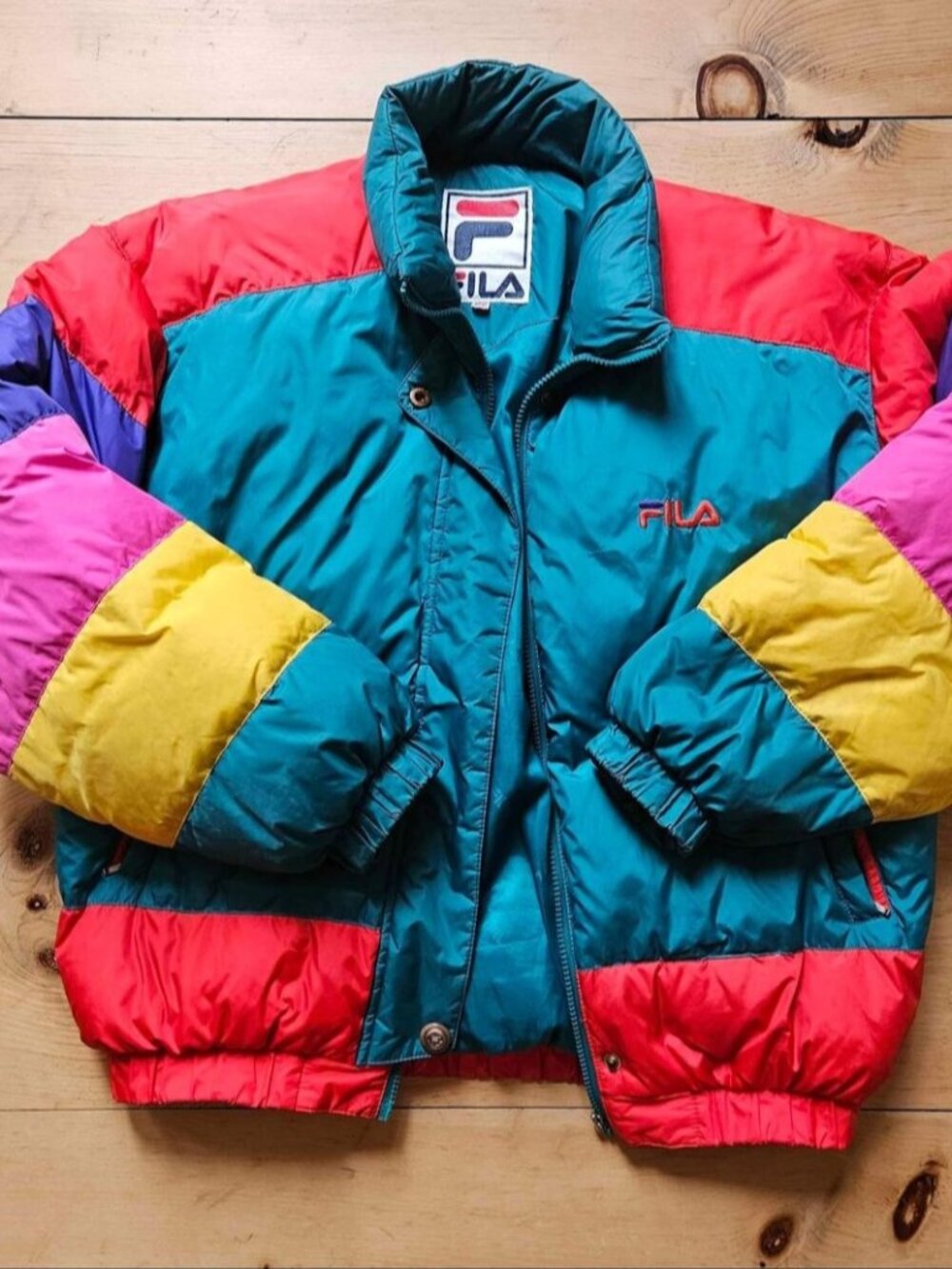 FILA COLORBLOCK VINTAGE JACKET